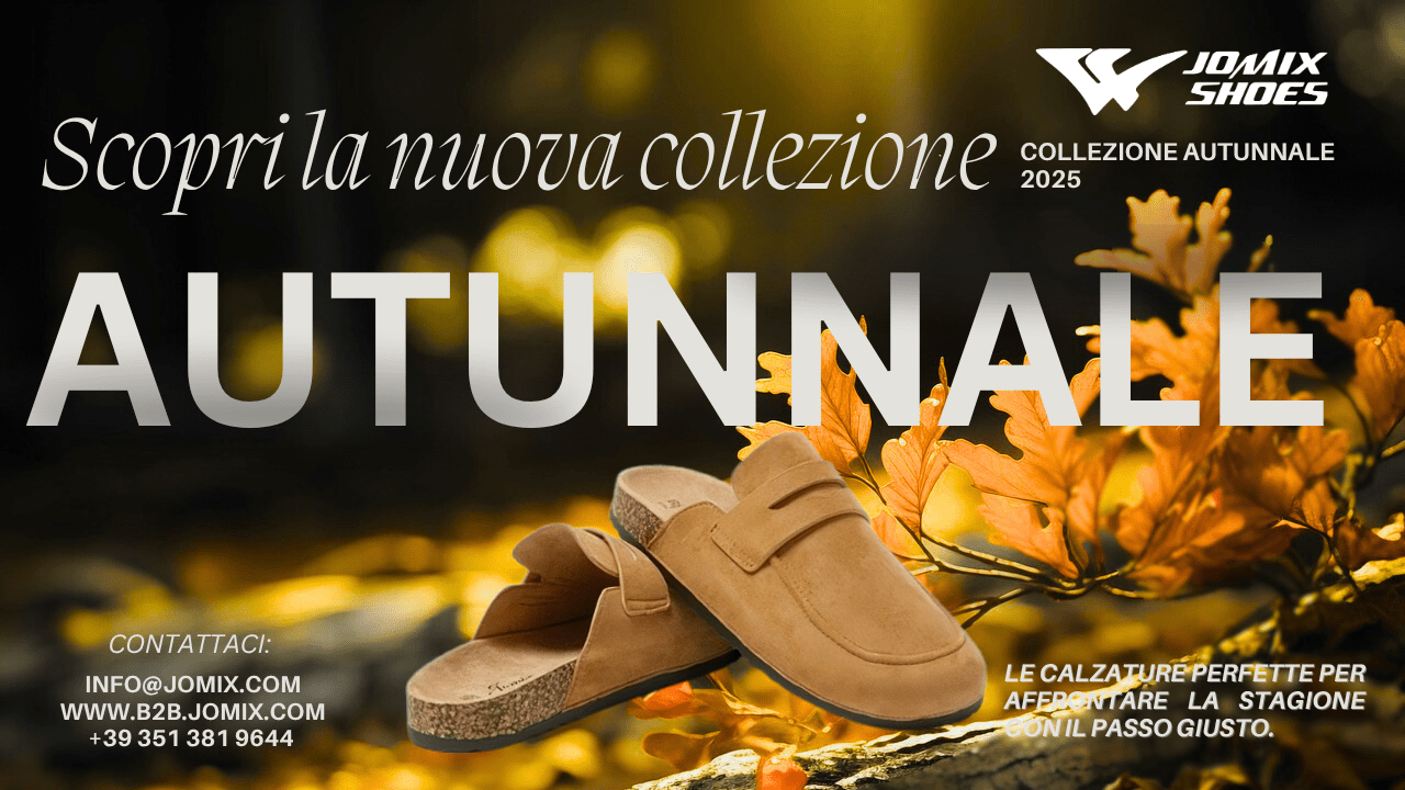🍁 Jomix – La nuova collezione autunnale è arrivata - Jomix Shoes B2B