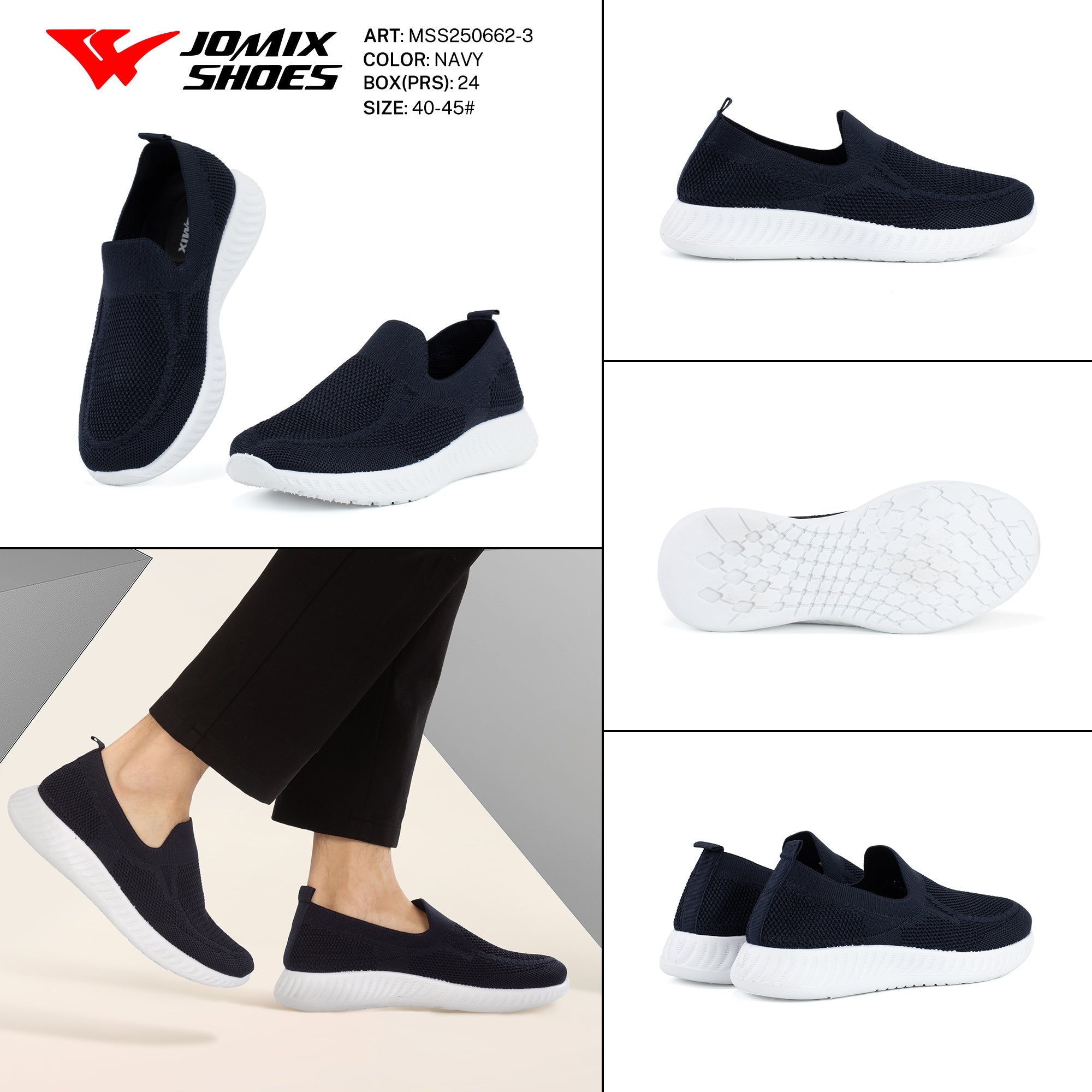 Casual Shoes Man Mss250662 - 3 - Fornitura all'ingrosso di Sneakers uomo da Jomix Shoes B2B