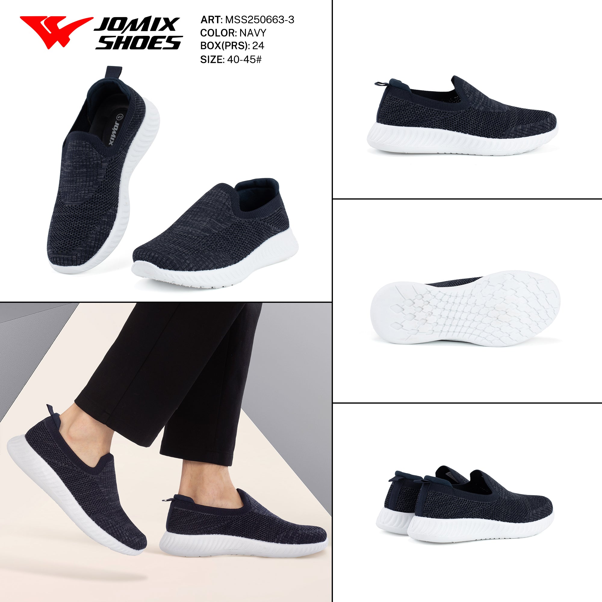 Casual Shoes Man Mss250663 - 3 - Fornitura all'ingrosso di Sneakers uomo da Jomix Shoes B2B
