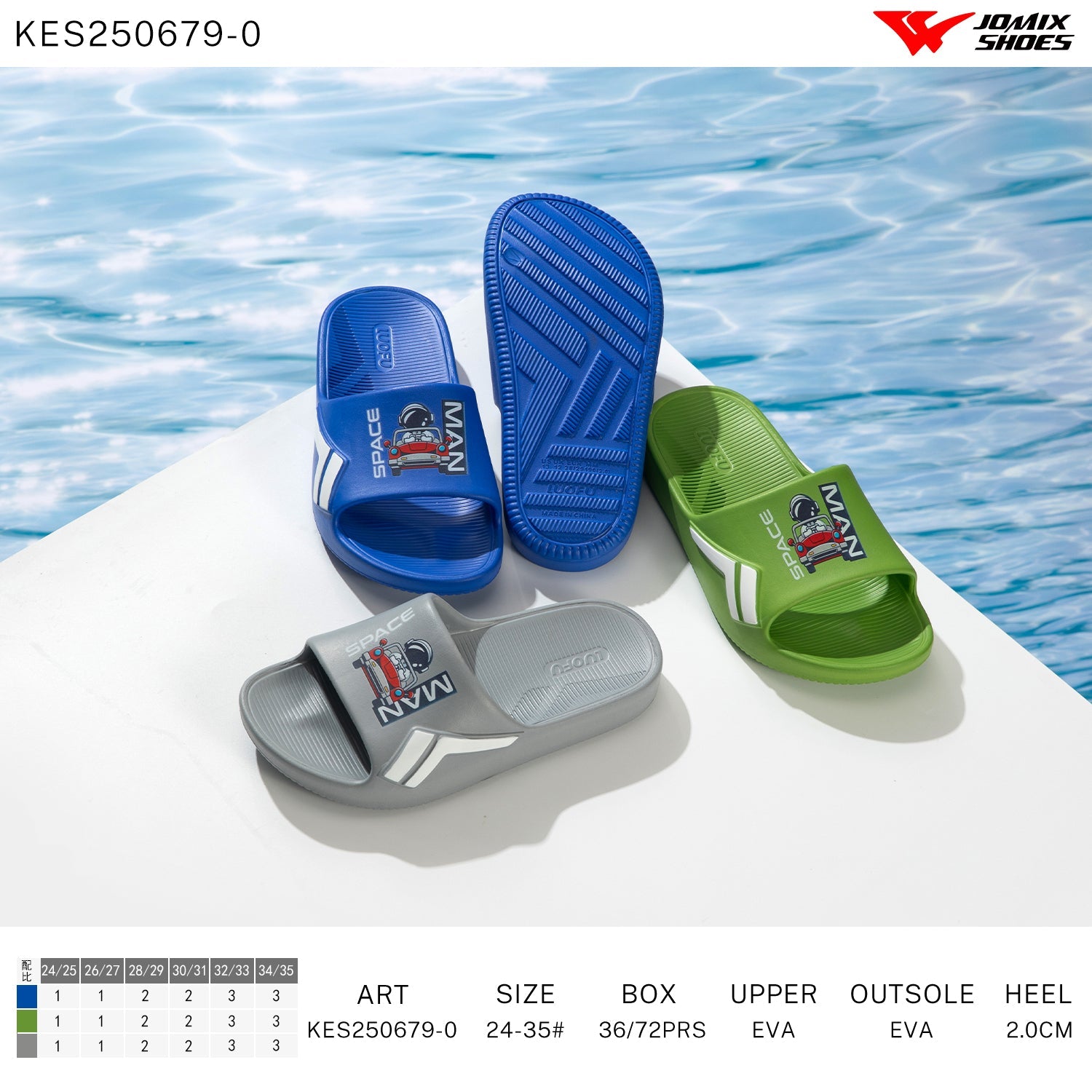 Ciabatte Bambini Kes250679 - 0 - Fornitura all'ingrosso di Ciabatte Bambini da Jomix Shoes B2B