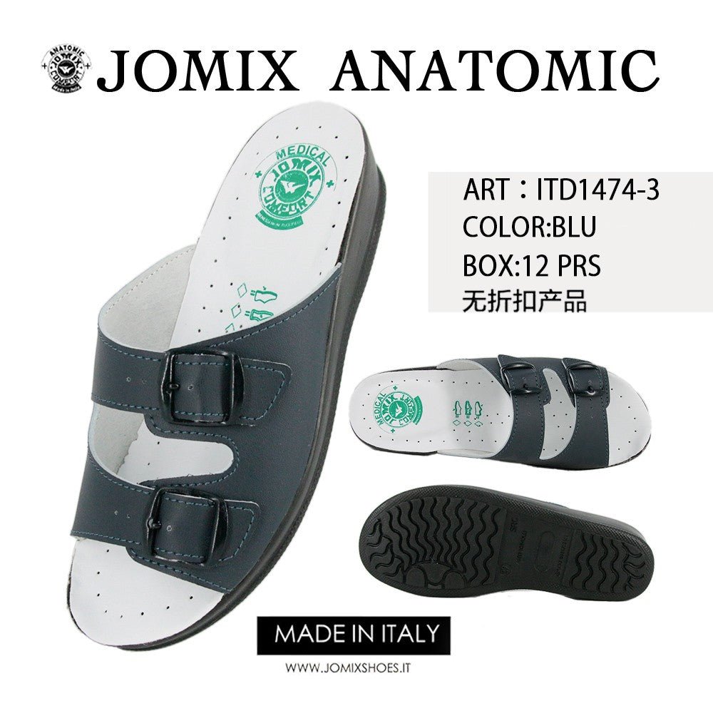 Ciabatte Da Donna sanitarie made in italy Jomix Shoes ITD1474 - 3 - Fornitura all'ingrosso di Sanitarie da Jomix Shoes B2B