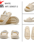 Ciabatte Da Donna Sd9037 - WHITE - Fornitura all'ingrosso di Ciabatte Donna da Jomix Shoes B2B
