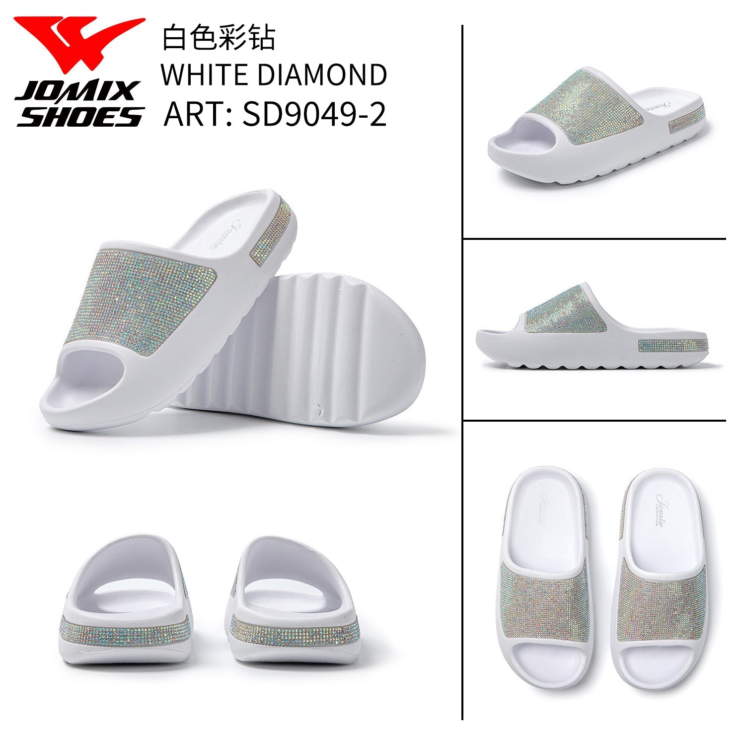 Ciabatte Da Donna Sd9049 - 2 - Fornitura all'ingrosso di Ciabatte Donna da Jomix Shoes B2B
