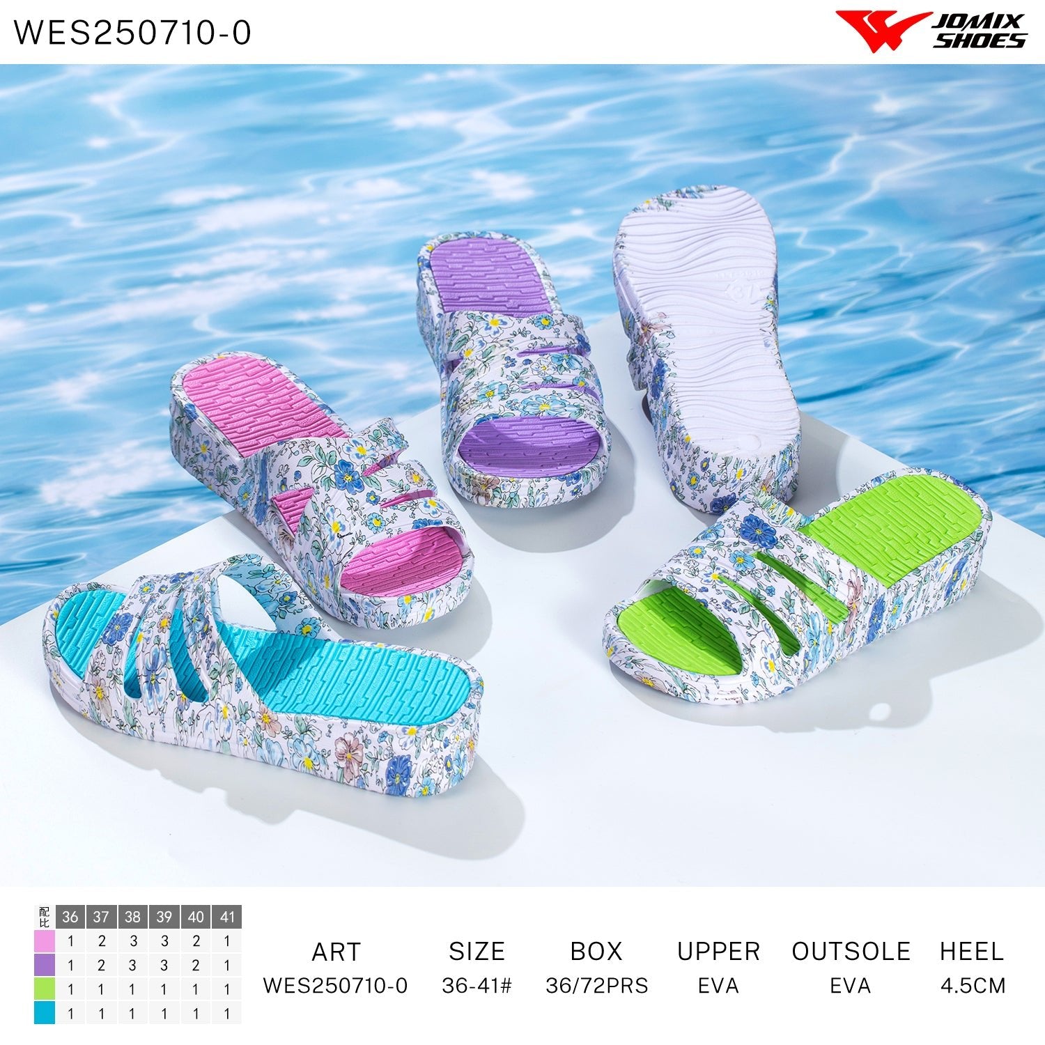 Ciabatte Da Donna Wes250710 - 0 - Fornitura all'ingrosso di Ciabatte Donna da Jomix Shoes B2B