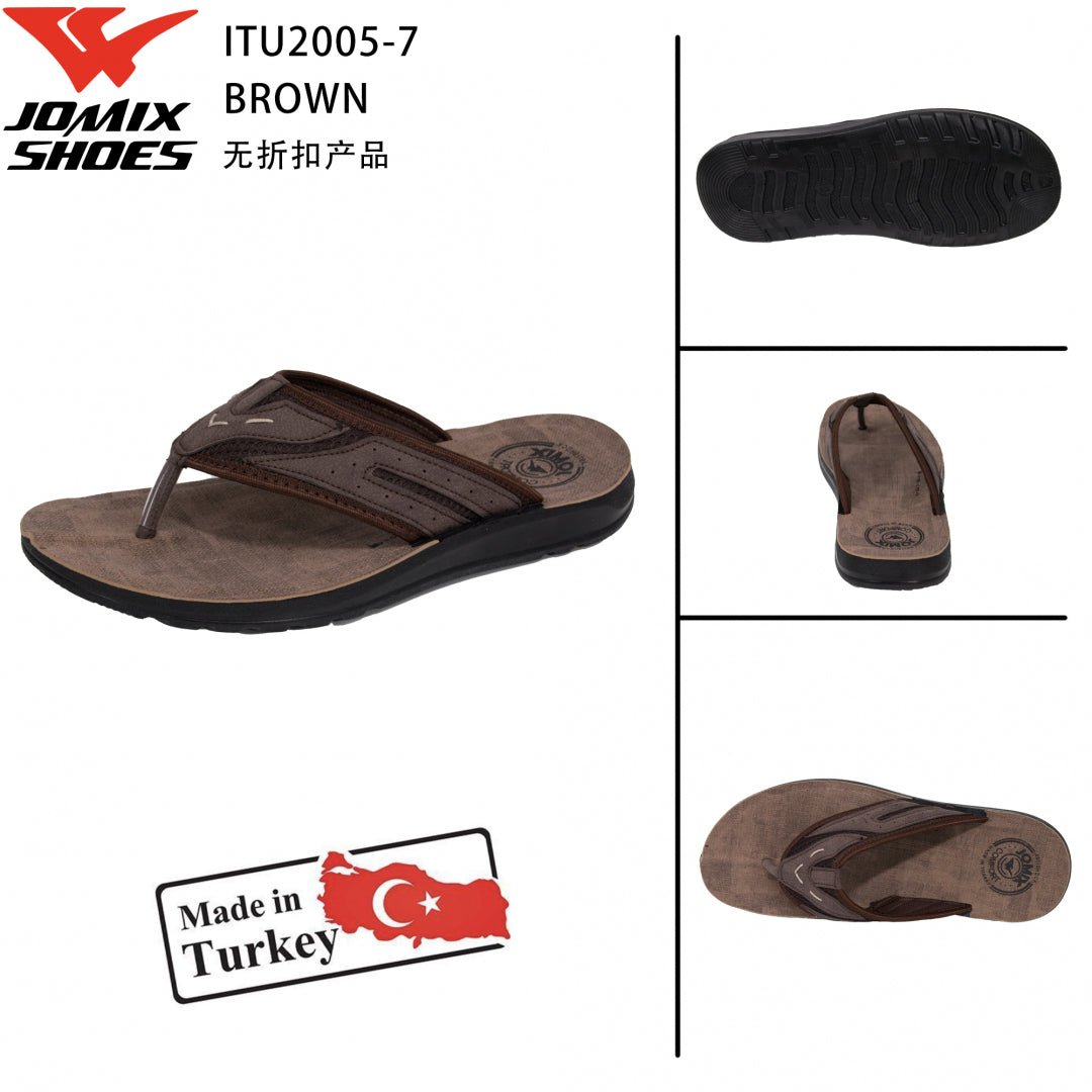 Ciabatte Da Uomo Made In Turkey Jomix Shoes ITU2005 - 7 - Fornitura all'ingrosso di Made In Turkey da Jomix Shoes B2B