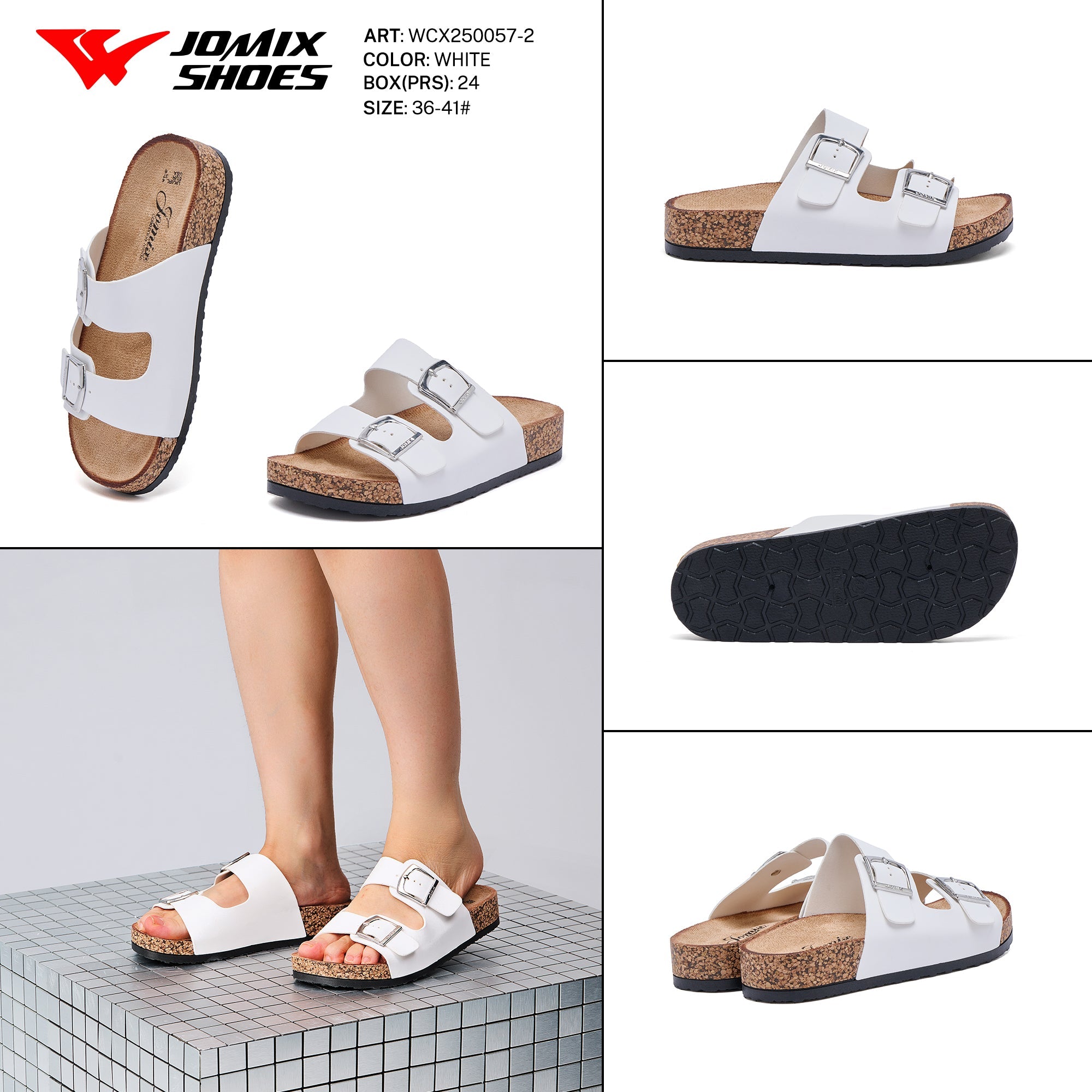 Ciabatte Donna Aperte Wcx250057 - 2 - Fornitura all'ingrosso di Sandali Donna da Jomix Shoes B2B