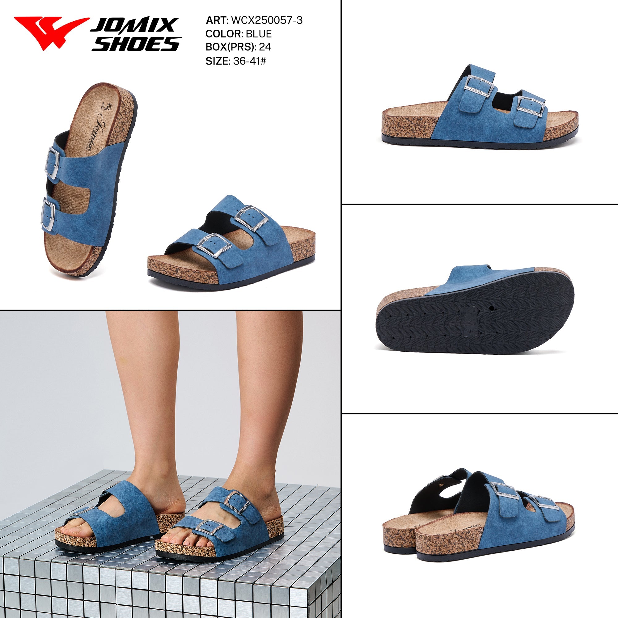 Ciabatte Donna Aperte Wcx250057 - 3 - Fornitura all'ingrosso di Sandali Donna da Jomix Shoes B2B