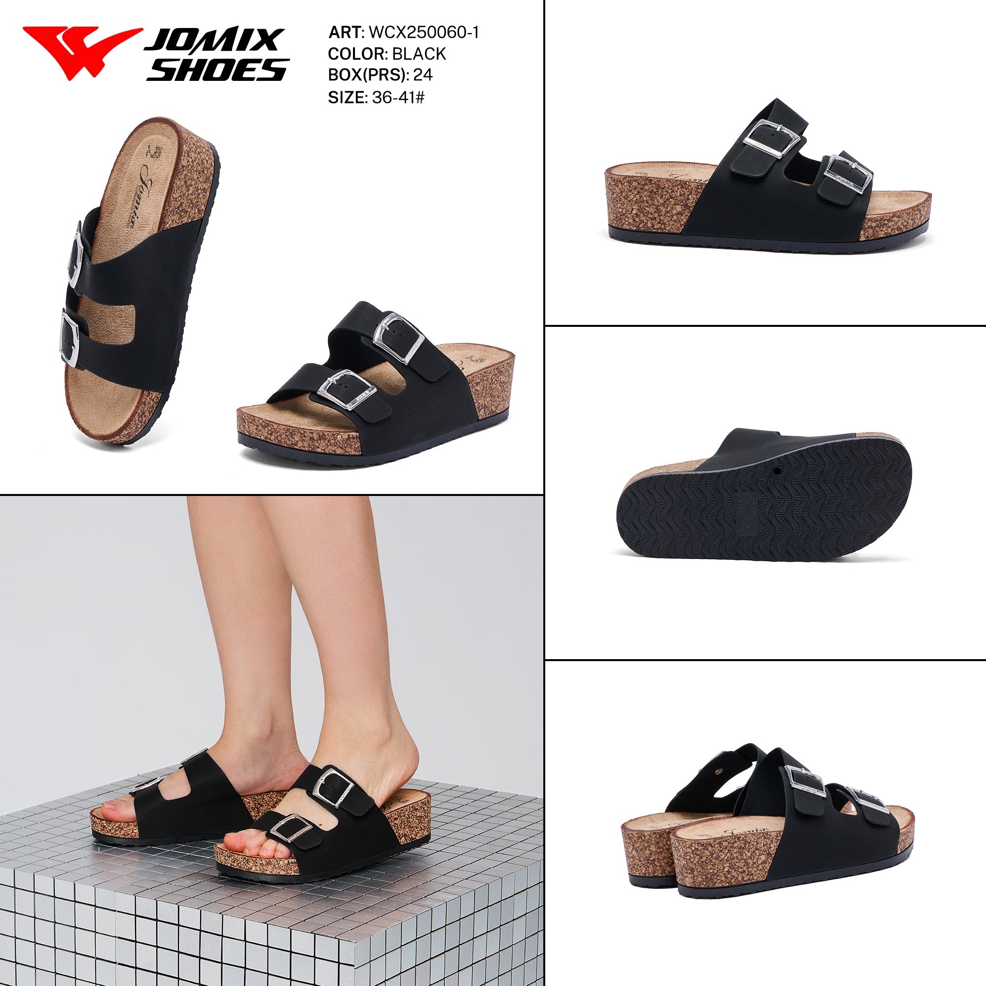 Ciabatte Donna Aperte Wcx250060 - 1 - Fornitura all'ingrosso di Sandali Donna da Jomix Shoes B2B