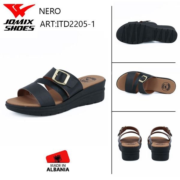 Ciabatte Monocolore Itd2205 - 1 - Fornitura all'ingrosso di Sandali Donna da Jomix Shoes B2B