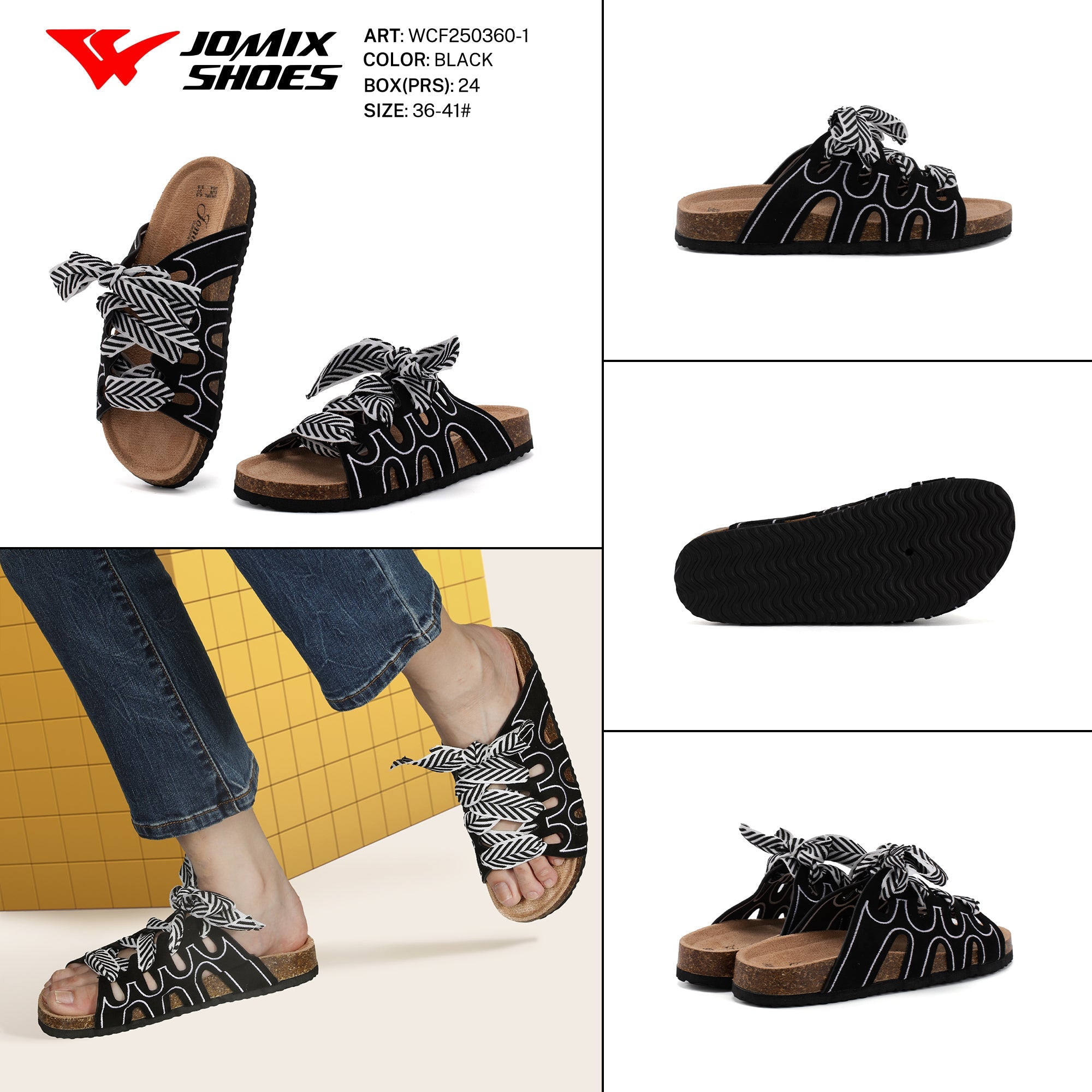 Ciabatte Tacco Alto Wcf250360 - 1 - Fornitura all'ingrosso di Sandali Donna da Jomix Shoes B2B