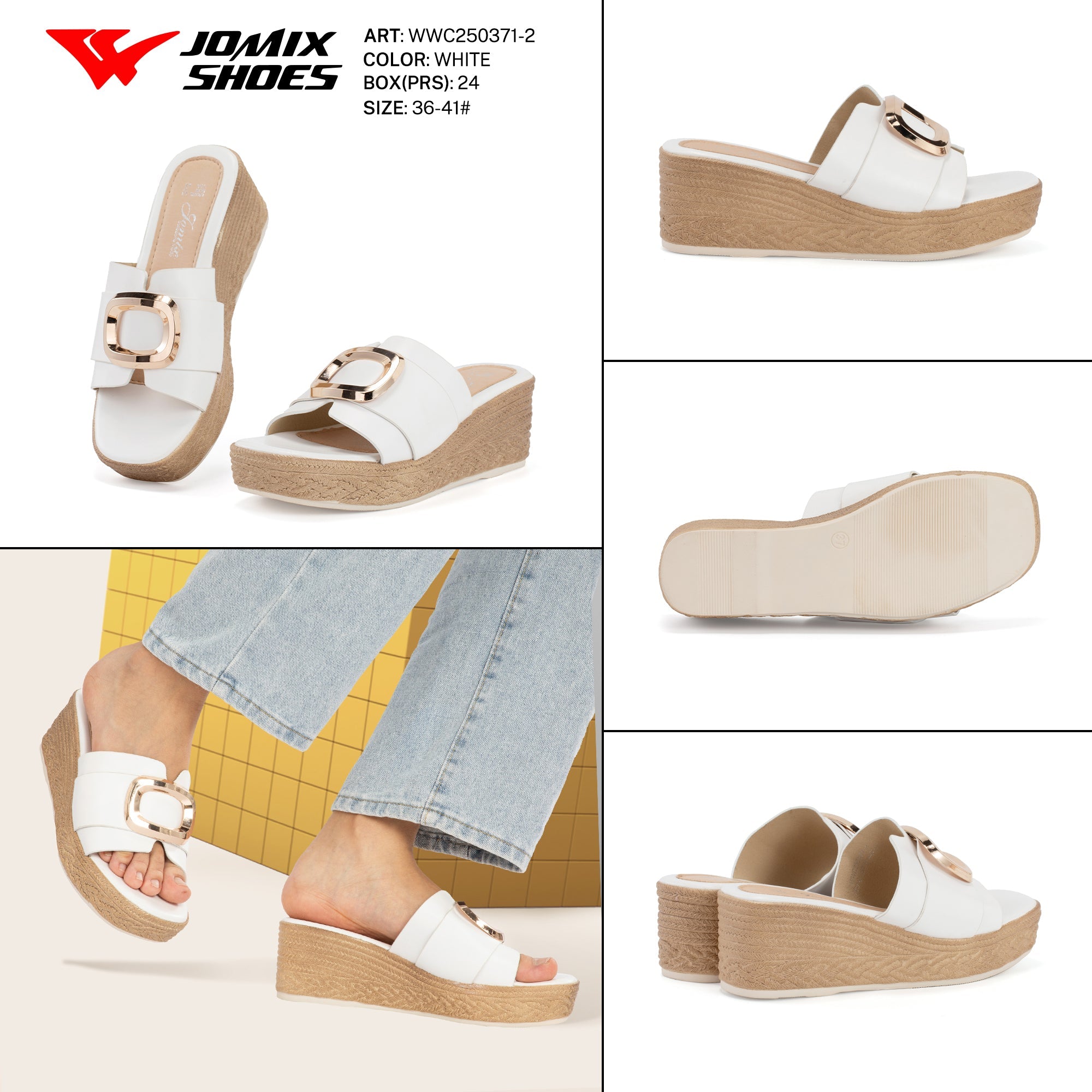 Ciabatte Tacco Alto Wwc250371 - 2 - Fornitura all'ingrosso di Sandali Donna da Jomix Shoes B2B