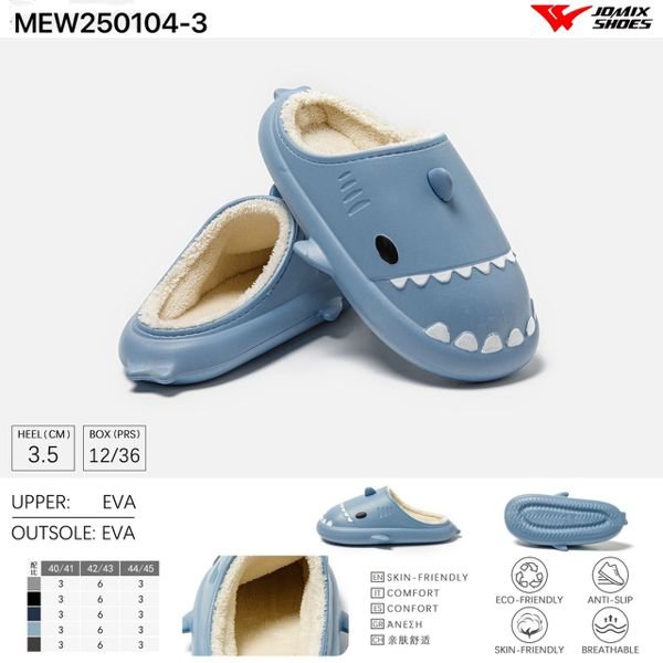 Ciabatte Uomo Aperte Mew250104 - 3 - Fornitura all'ingrosso di Ciabatte Uomo da Jomix Shoes B2B