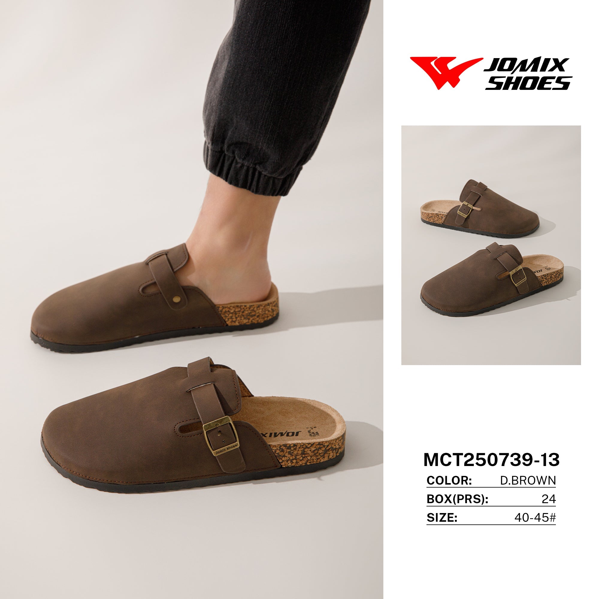 Ciabatte Uomo Mct250739 - 13 - Fornitura all'ingrosso di Ciabatte Uomo da Jomix Shoes B2B