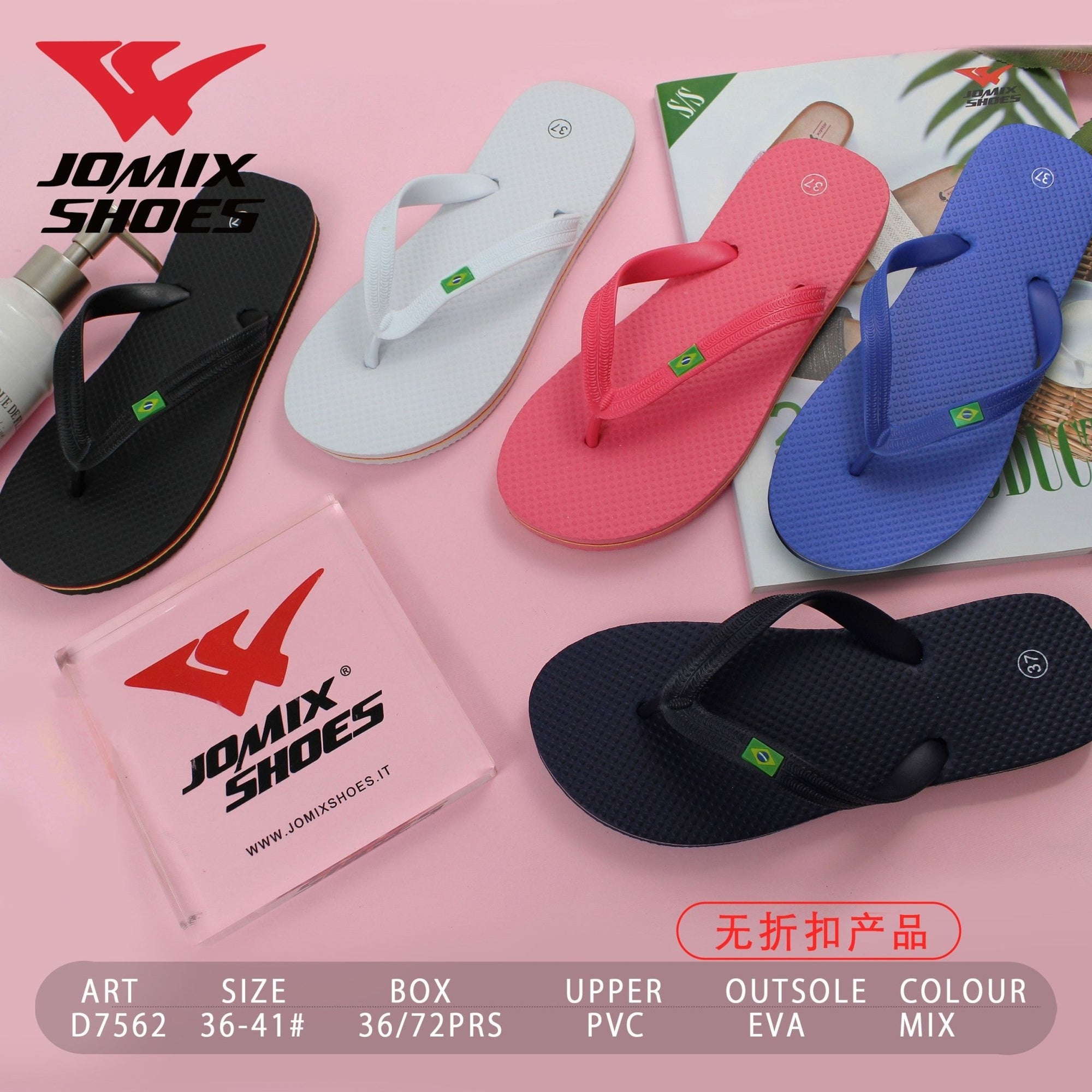 Infradito da donna Jomix Shoes D7562 - Fornitura all'ingrosso di Infradito Donna da Jomix Shoes B2B