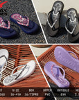 Infradito Da Donna LuoFu SD9065 - Fornitura all'ingrosso di Infradito Donna da Jomix Shoes B2B