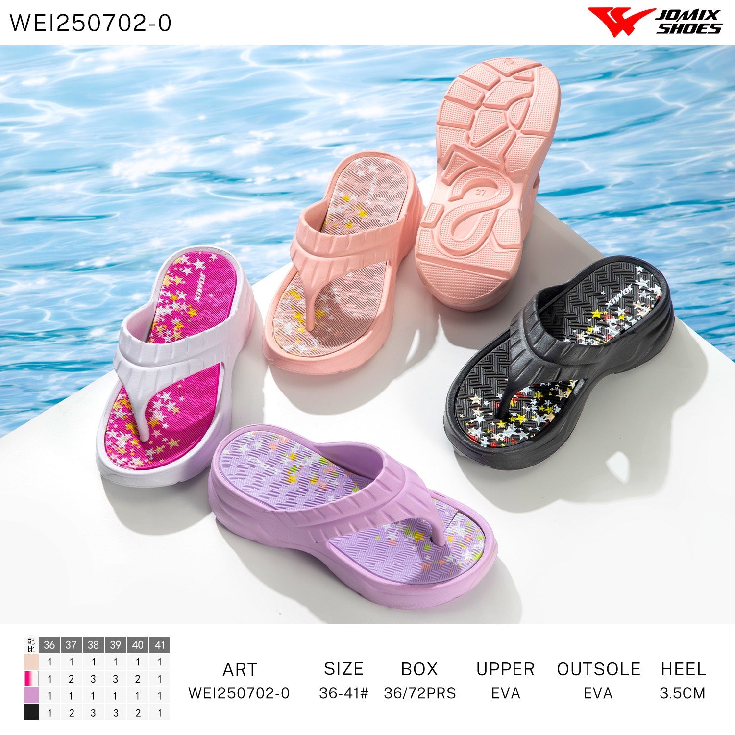 Infradito Da Donna Wei250702 - 0 - Fornitura all'ingrosso di Infradito Donna da Jomix Shoes B2B