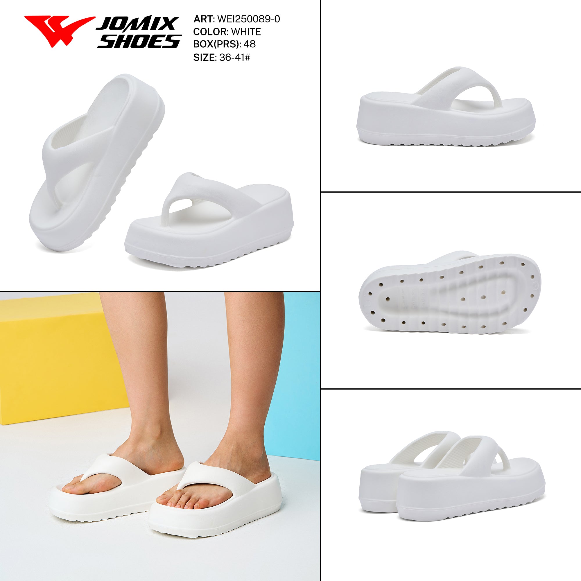 Infradito Donna Mix Colore Wei250089 - 0 - Fornitura all'ingrosso di Infradito Donna da Jomix Shoes B2B