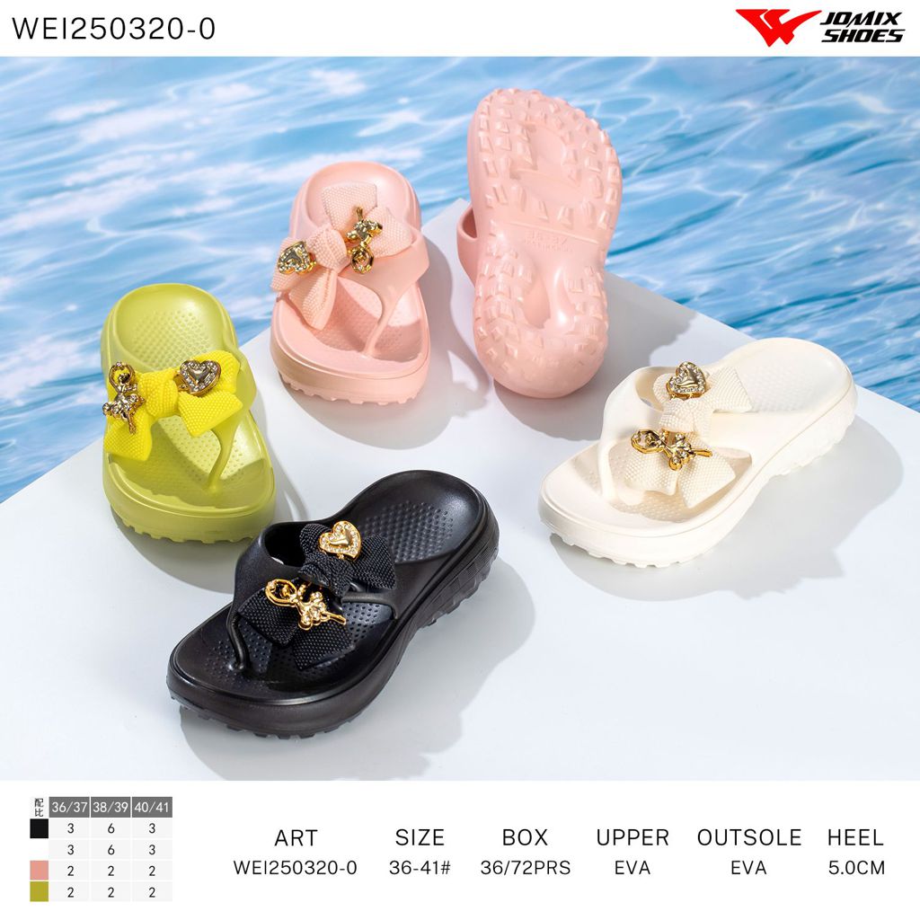 Infradito Donna Mix Colore WEI250320 - 0 - Fornitura all'ingrosso di Ciabatte Donna da Jomix Shoes B2B