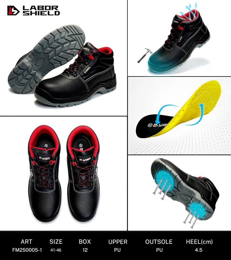 Labor Sheild Scarpe Da Lavoro FM250005 - 1 - Fornitura all'ingrosso di Scarpe Uomo da Jomix Shoes B2B