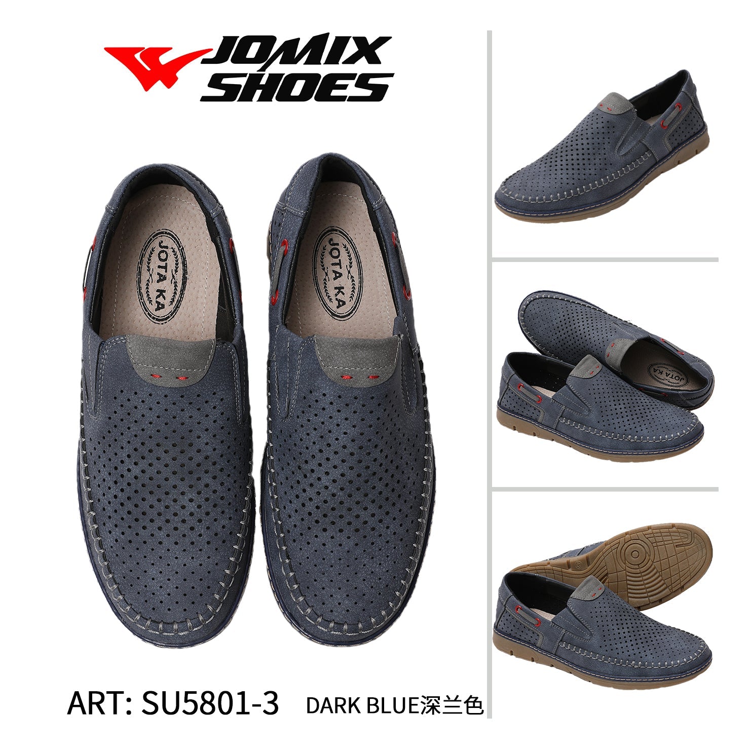 Mocassini Da Uomo Su5801 - 3 - Fornitura all'ingrosso di Mocassini da Jomix Shoes B2B