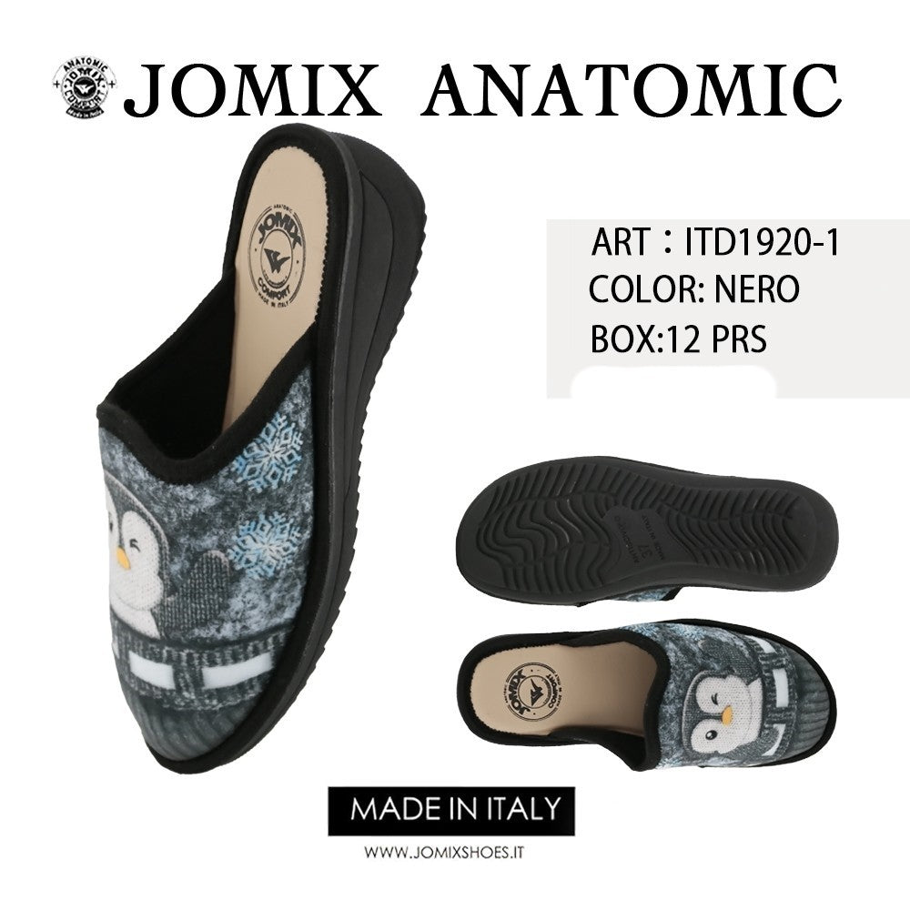 Pantofole anatomiche da donna invernali Jomix Shoes ITD1920 - 1 - Fornitura all'ingrosso di Pantofole Donna da Jomix Shoes B2B
