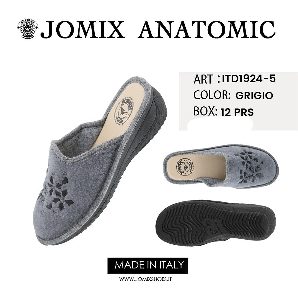 Pantofole anatomiche da donna invernali Jomix Shoes ITD1924 - 5 - Fornitura all'ingrosso di Pantofole Donna da Jomix Shoes B2B