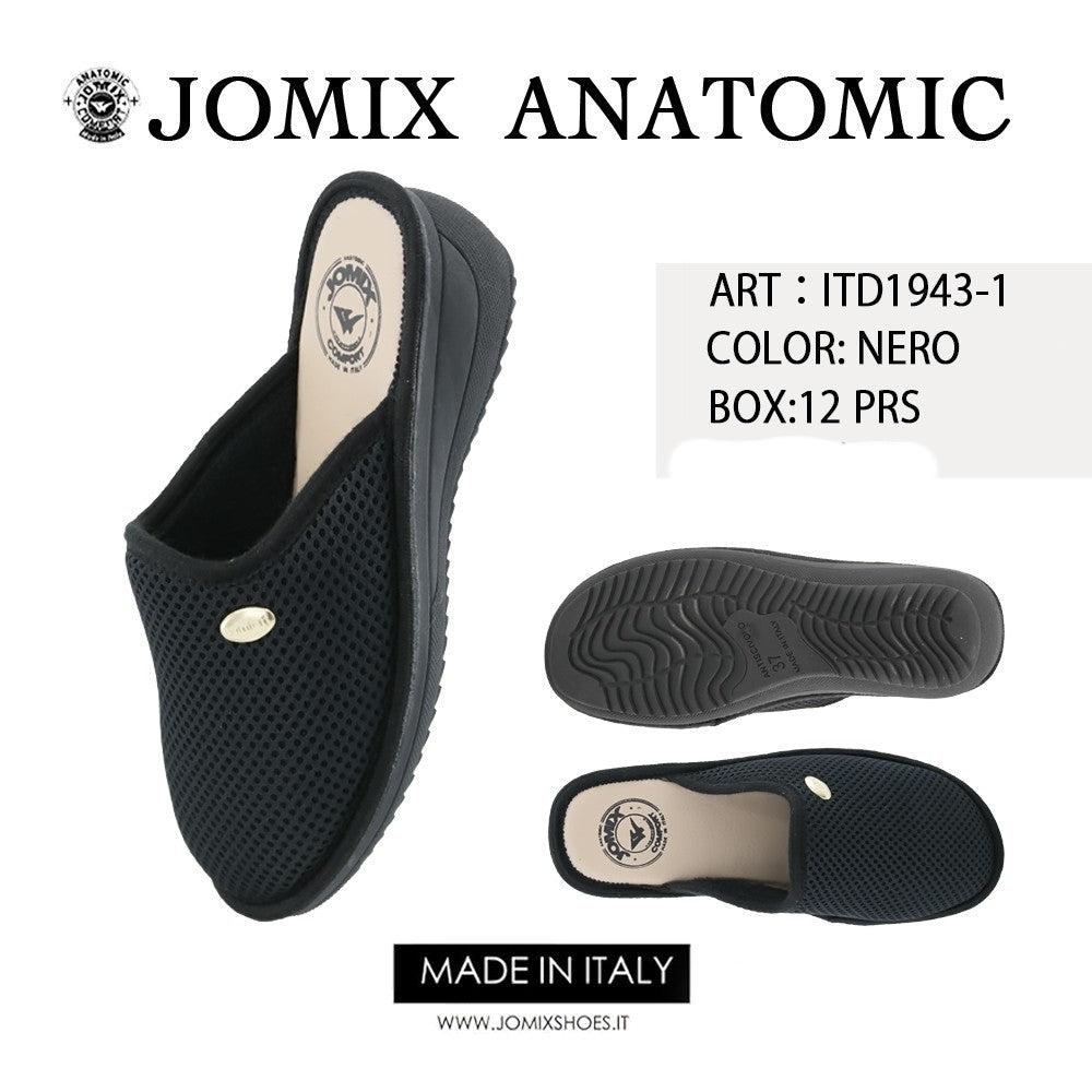 Pantofole anatomiche da donna invernali Jomix Shoes ITD1943 - 1 - Fornitura all'ingrosso di Pantofole Donna da Jomix Shoes B2B