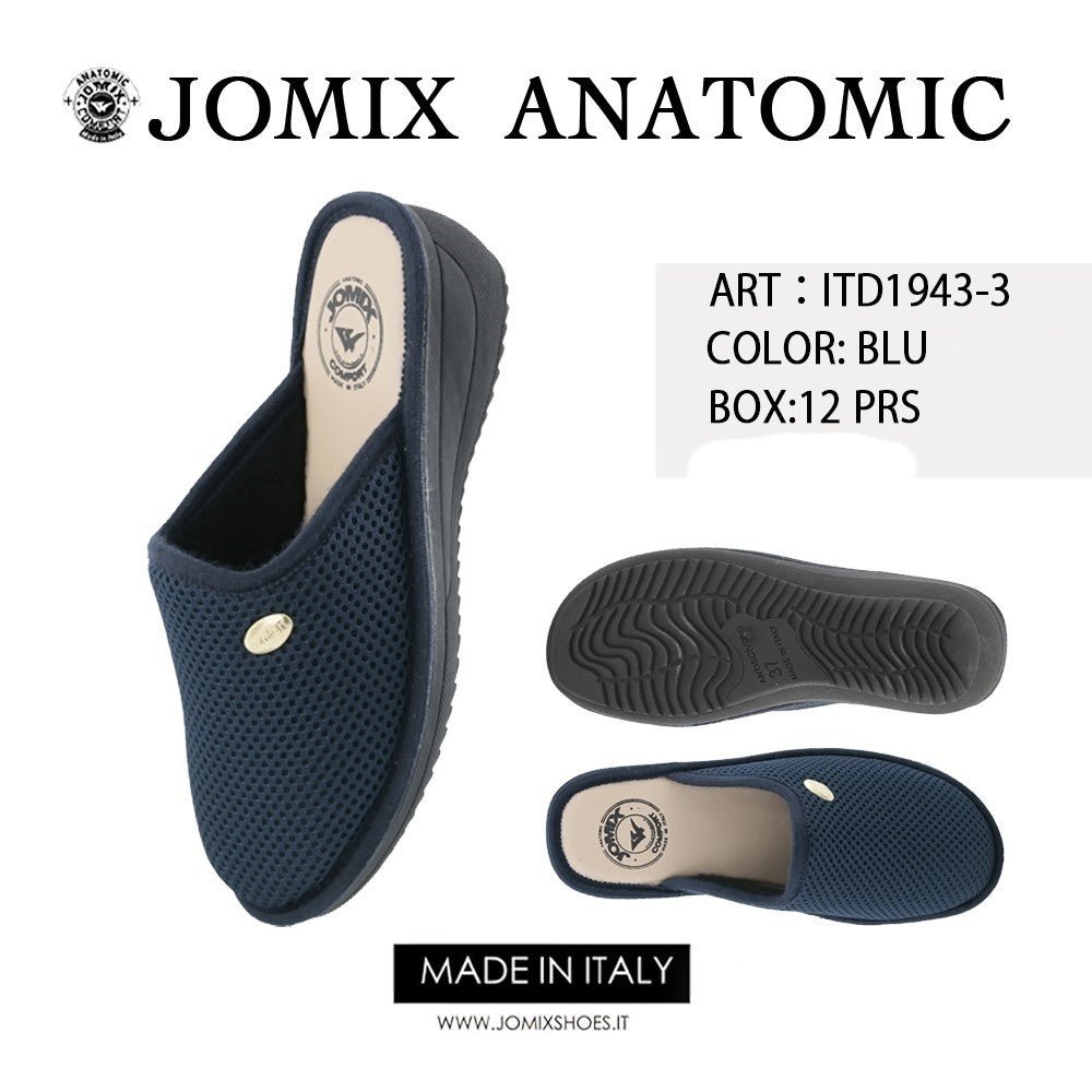 Pantofole anatomiche da donna invernali Jomix Shoes ITD1943 - 3 - Fornitura all'ingrosso di Pantofole Donna da Jomix Shoes B2B