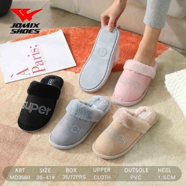 Pantofole da donna invernali Jomix Shoes MD3560 - Fornitura all'ingrosso di Pantofole Donna da Jomix Shoes B2B