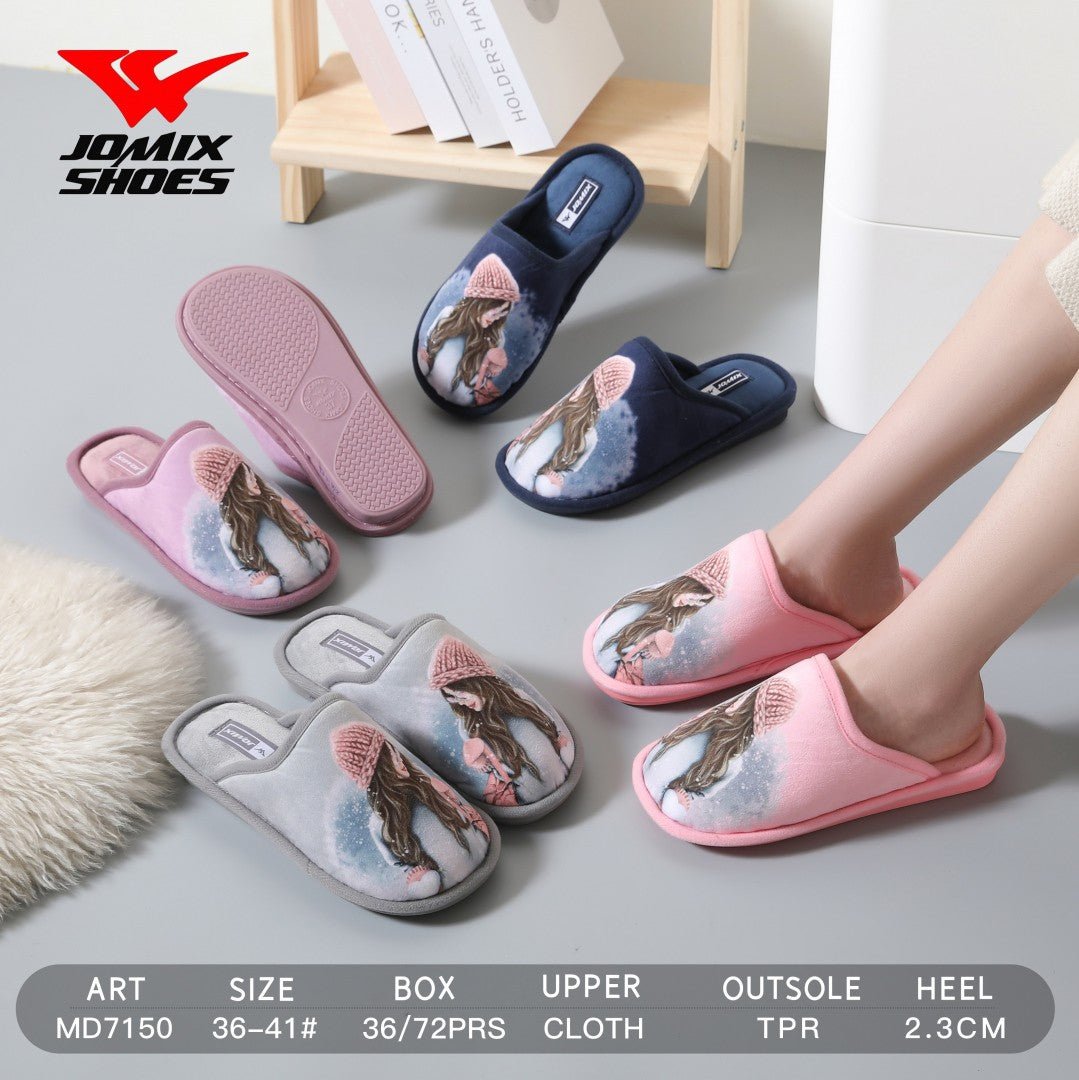 Pantofole da donna invernali Jomix Shoes MD7150 - Fornitura all'ingrosso di Pantofole Donna da Jomix Shoes B2B