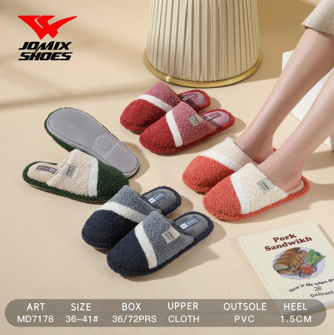 Pantofole da donna invernali Jomix Shoes MD7178 - Fornitura all'ingrosso di Pantofole Donna da Jomix Shoes B2B