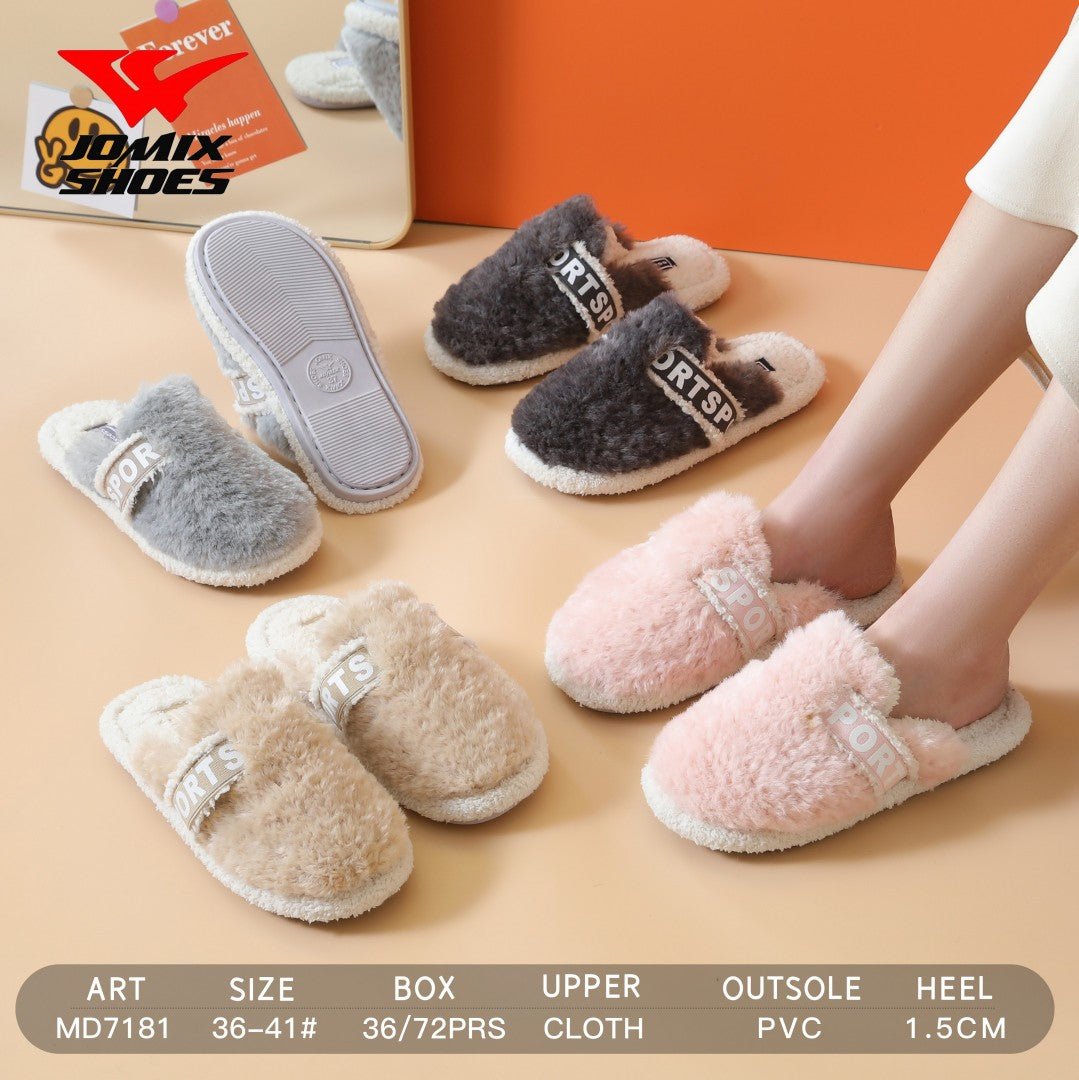 Pantofole da donna invernali Jomix Shoes MD7181 - Fornitura all'ingrosso di Pantofole Donna da Jomix Shoes B2B