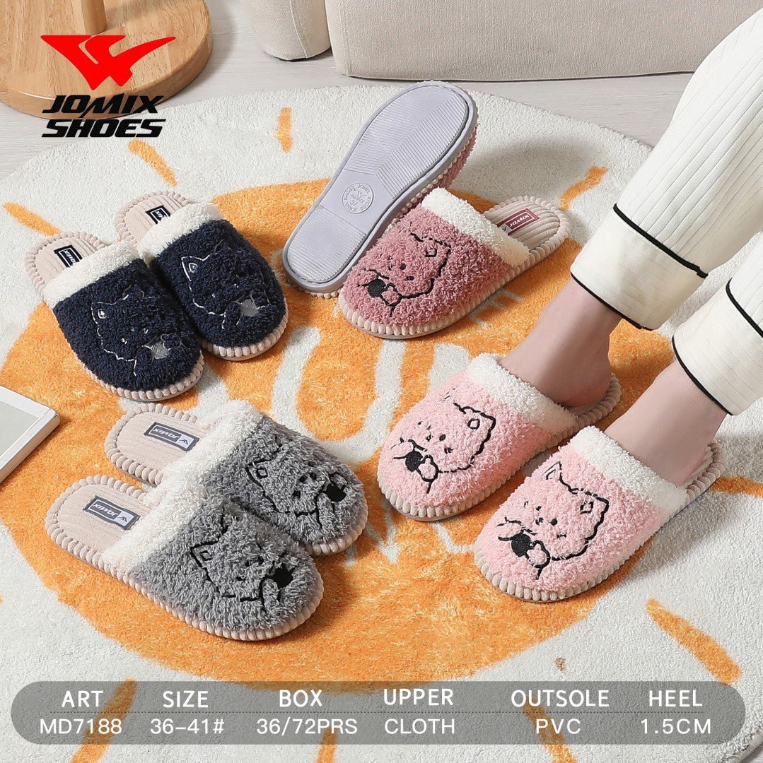 Pantofole da donna invernali Jomix Shoes MD7188 - Fornitura all'ingrosso di Pantofole Donna da Jomix Shoes B2B