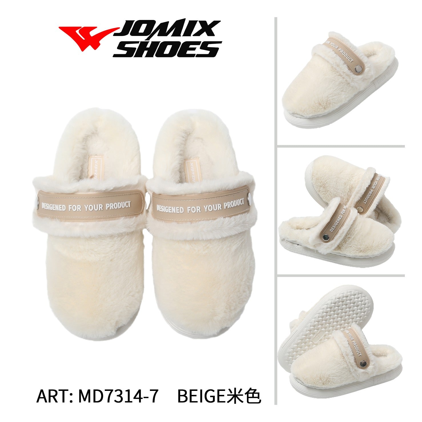 Pantofole da donna invernali Jomix Shoes MD7314 - 7 - Fornitura all'ingrosso di Pantofole Donna da Jomix Shoes B2B