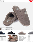 Pantofole da Uomo Jomix Shoes MU9726 - Fornitura all'ingrosso di Pantofole Uomo da Jomix Shoes B2B