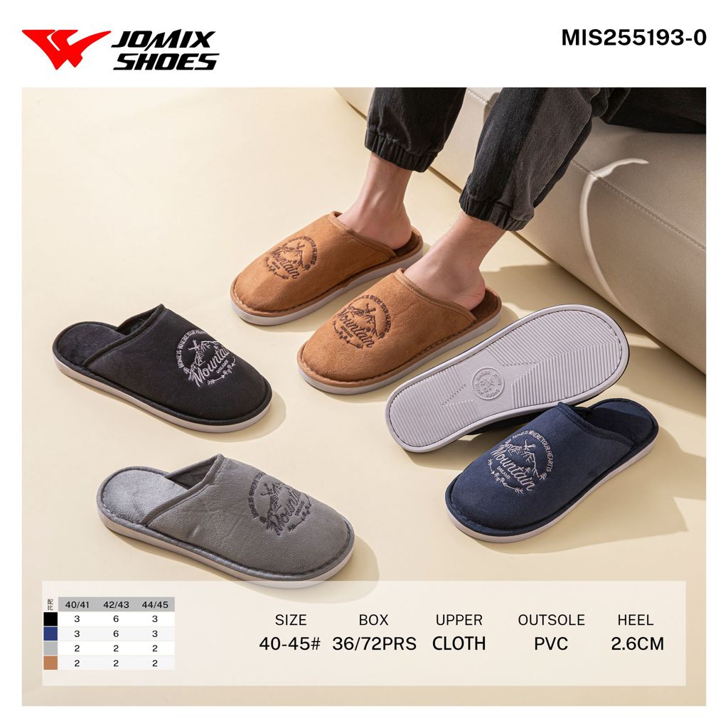 Pantofole da Uomo MIS255193 - 0 - Fornitura all'ingrosso di Pantofole Uomo da Jomix Shoes B2B