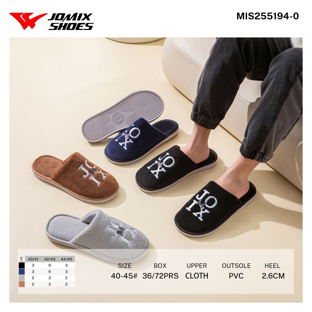 Pantofole da Uomo MIS255194 - 0 - Fornitura all'ingrosso di Pantofole Uomo da Jomix Shoes B2B