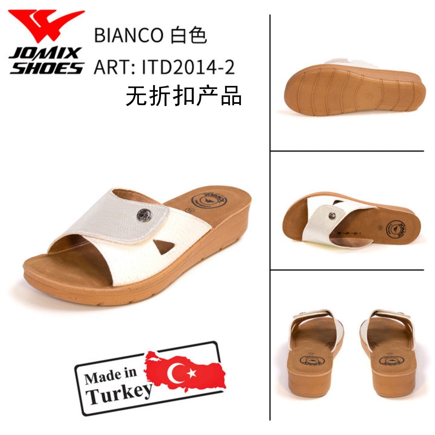 Sandali Da Donna Estive Made In Italy Jomix Shoes Itd2014 - 2 - Fornitura all'ingrosso di Sandali Donna da Jomix Shoes B2B