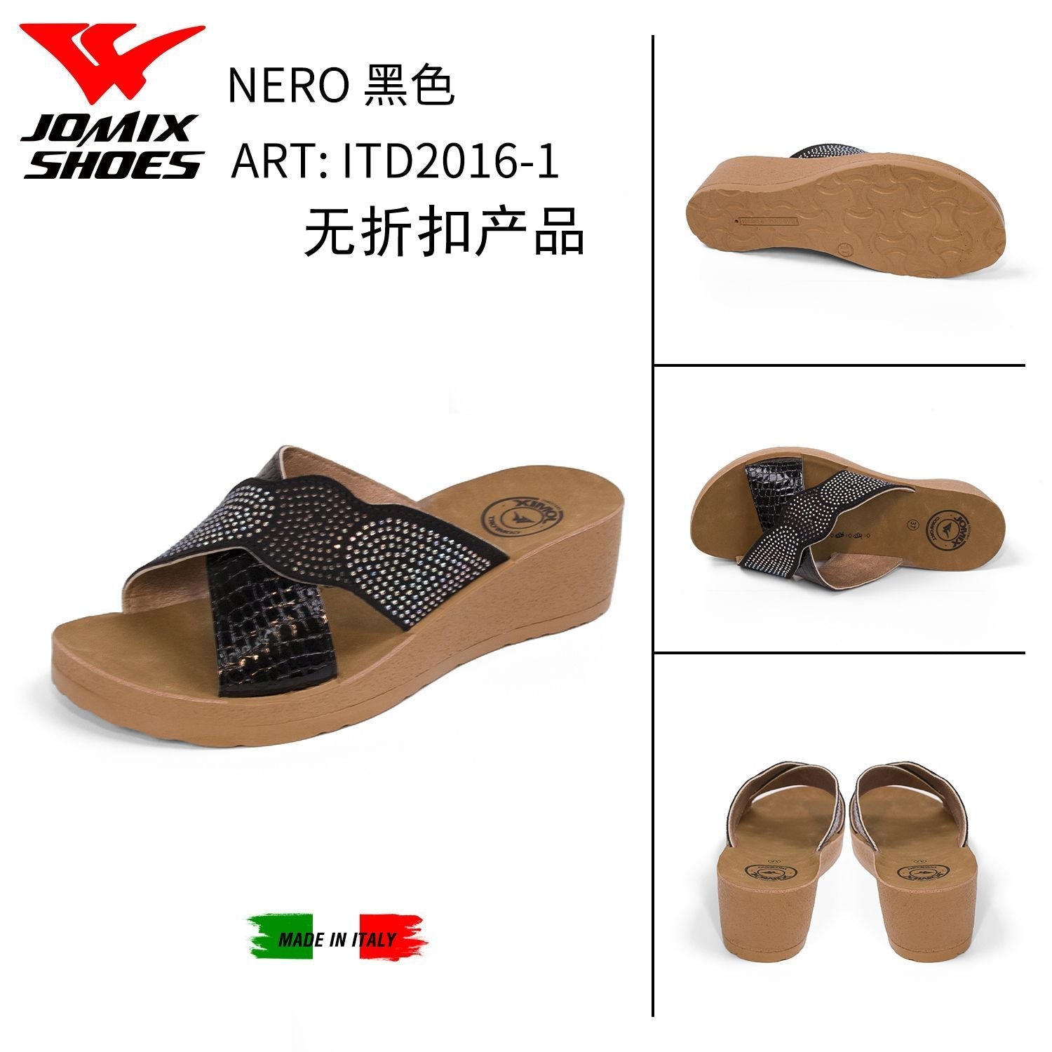 Sandali Da Donna Estive Made In Italy Jomix Shoes Itd2016 - 1 - Fornitura all'ingrosso di Sandali Donna da Jomix Shoes B2B