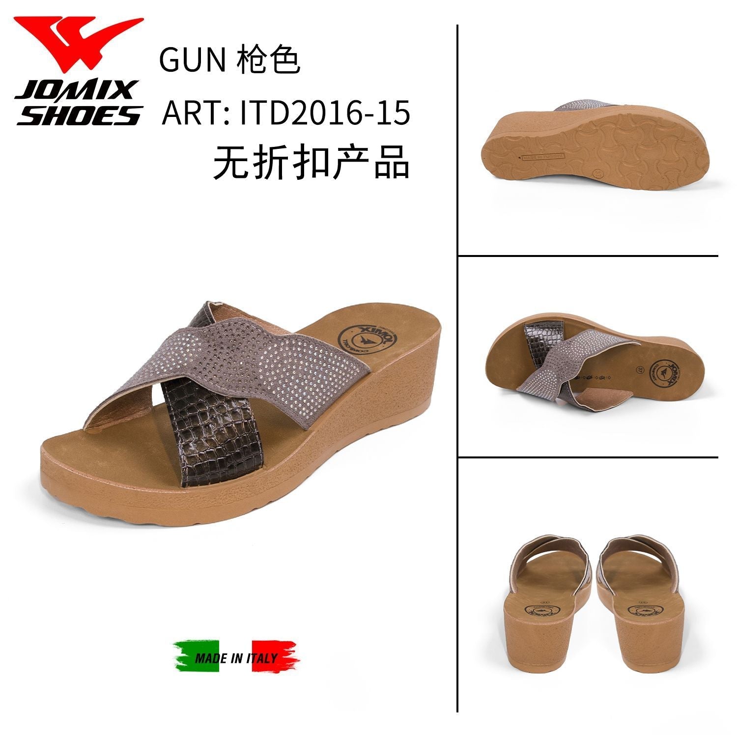 Sandali Da Donna Estive Made In Italy Jomix Shoes Itd2016 - 15 - Fornitura all'ingrosso di Sandali Donna da Jomix Shoes B2B