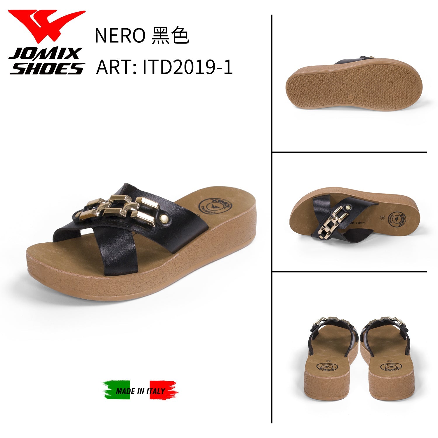 Sandali Da Donna Estive Made In Italy Jomix Shoes ITD2019 - 1 - Fornitura all'ingrosso di Sandali Donna da Jomix Shoes B2B