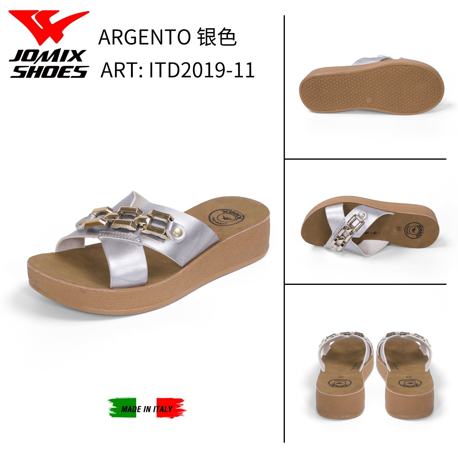 Sandali Da Donna Estive Made In Italy Jomix Shoes ITD2019 - 11 - Fornitura all'ingrosso di Sandali Donna da Jomix Shoes B2B