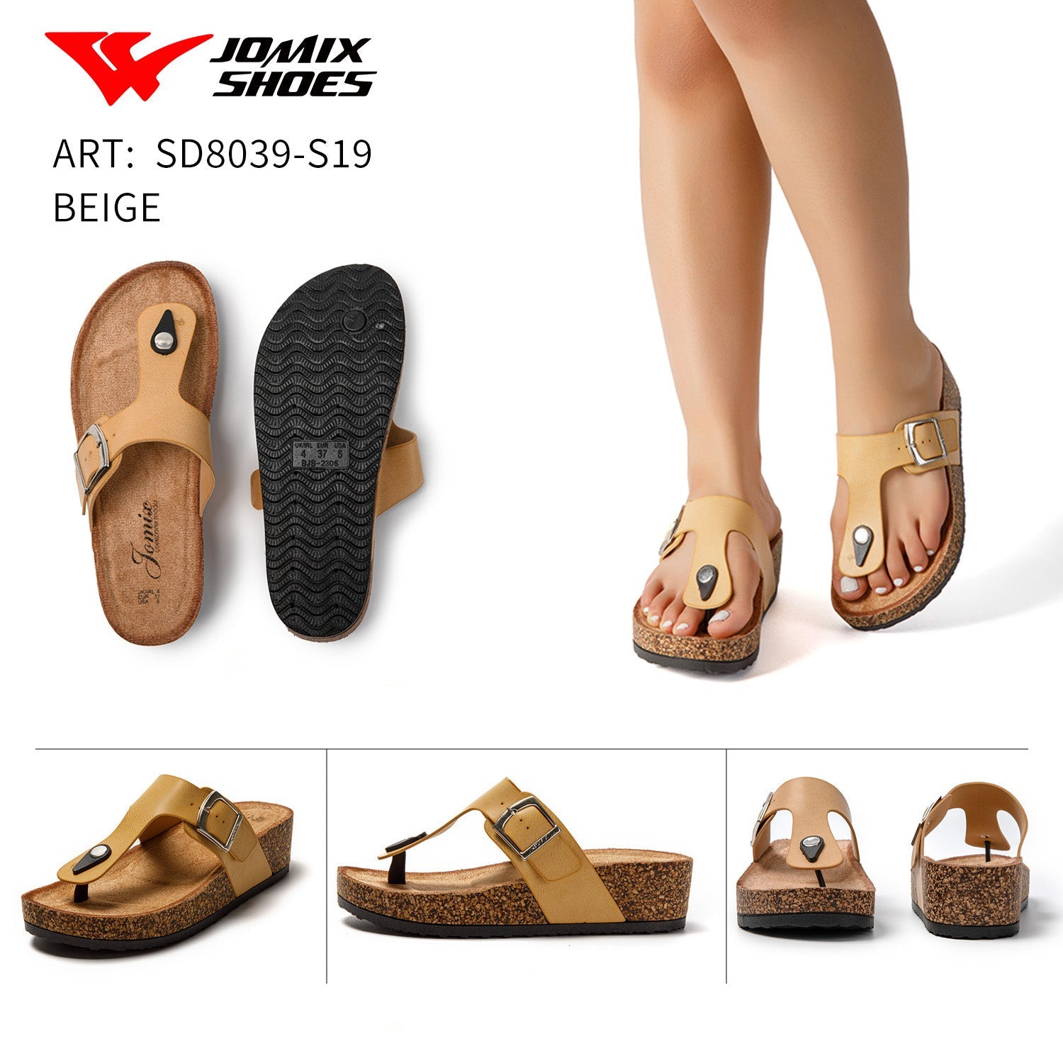 Sandali da donna Jomix Shoes Sd8039 - S19 - Fornitura all'ingrosso di Sandali Donna da Jomix Shoes B2B