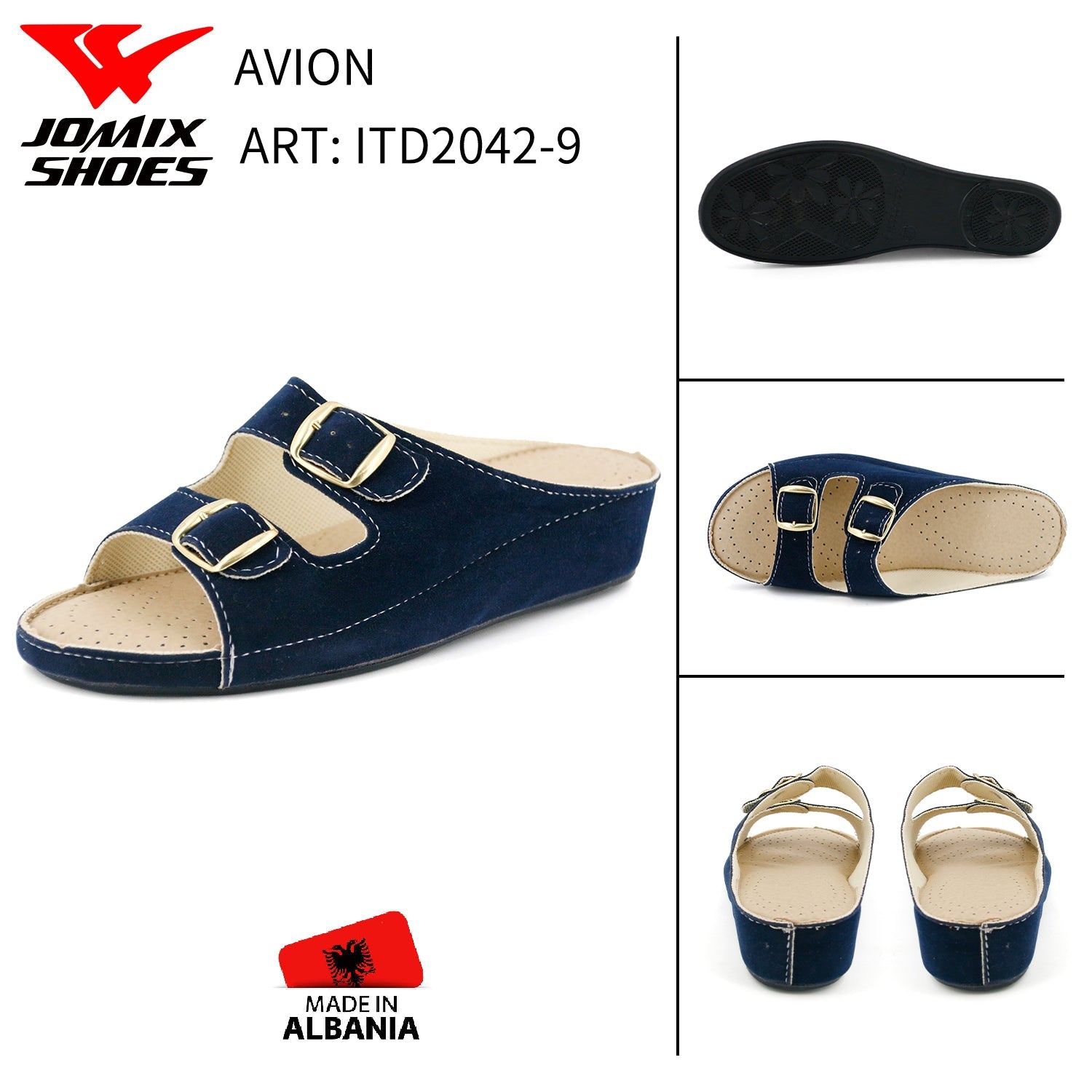 Sandali Da Donna Made In Albania Jomix Shoes ITD2042 - 9 - Fornitura all'ingrosso di Made In Albania da Jomix Shoes B2B