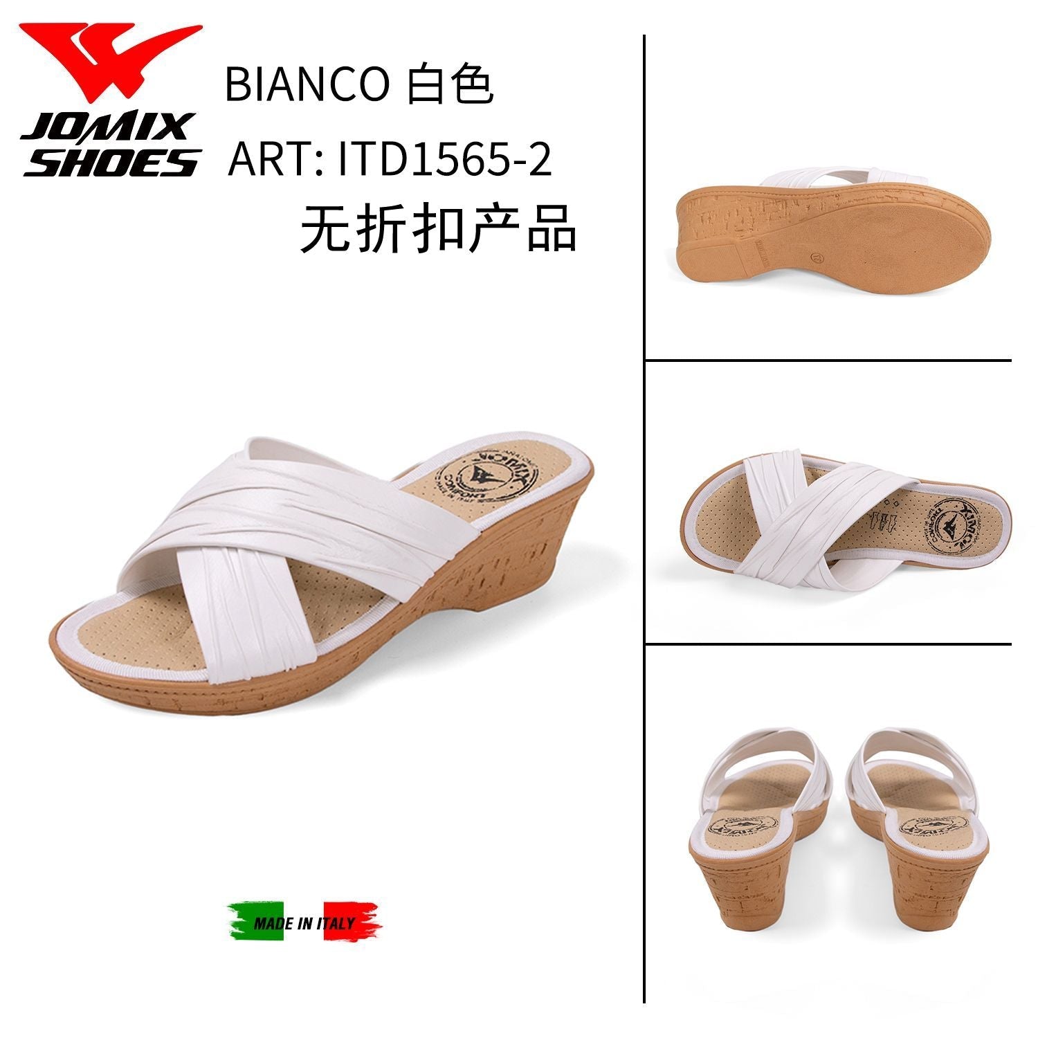 Sandali Da Donna Made In Italy Itd1565 - 2 - Fornitura all'ingrosso di Sandali Donna da Jomix Shoes B2B