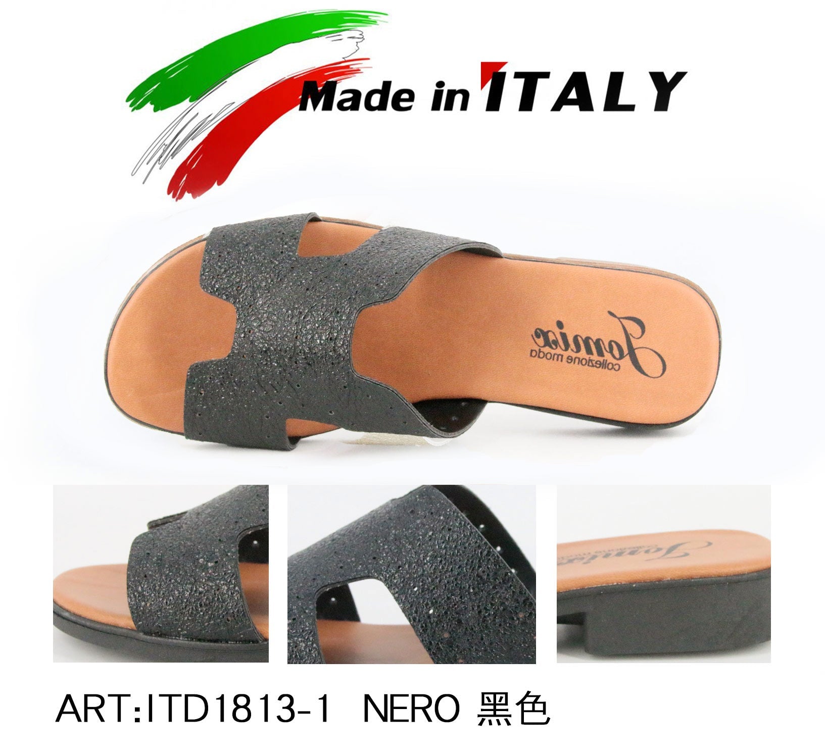 Sandali Da Donna Made In Italy ITD1813 - 1 - Fornitura all'ingrosso di Sandali Donna da Jomix Shoes B2B