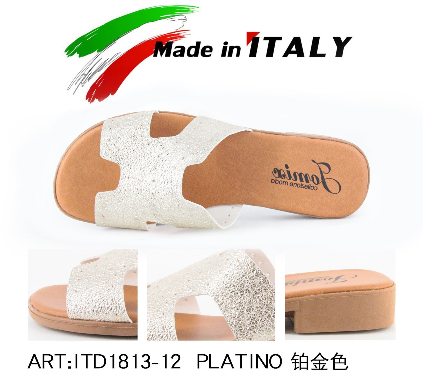 Sandali Da Donna Made In Italy ITD1813 - 12 - Fornitura all'ingrosso di Sandali Donna da Jomix Shoes B2B