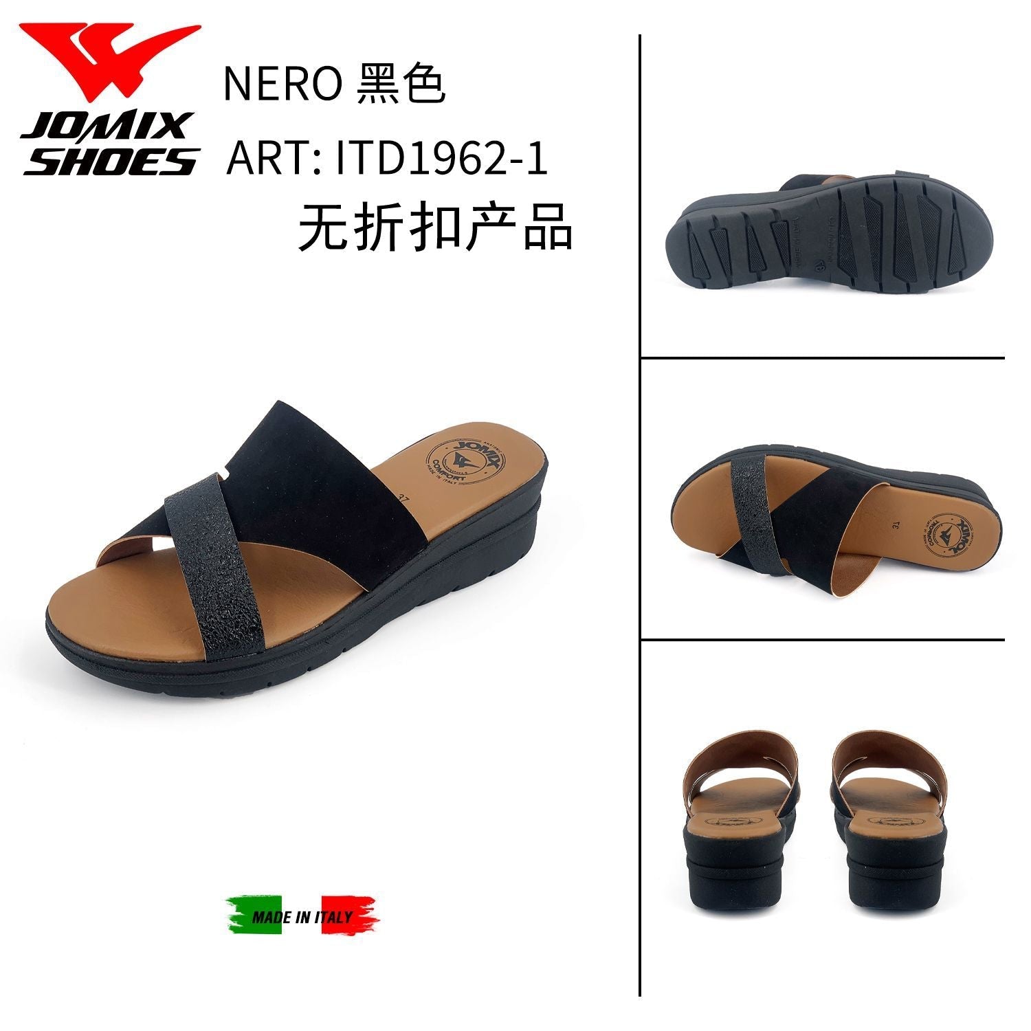 Sandali Da Donna Made In Italy Itd1962 - 1 - Fornitura all'ingrosso di Sandali Donna da Jomix Shoes B2B