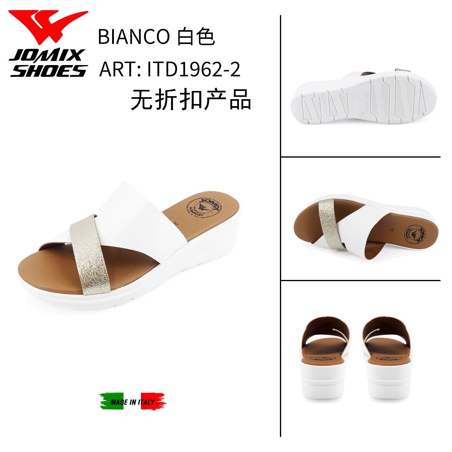 Sandali Da Donna Made In Italy Itd1962 - 2 - Fornitura all'ingrosso di Sandali Donna da Jomix Shoes B2B