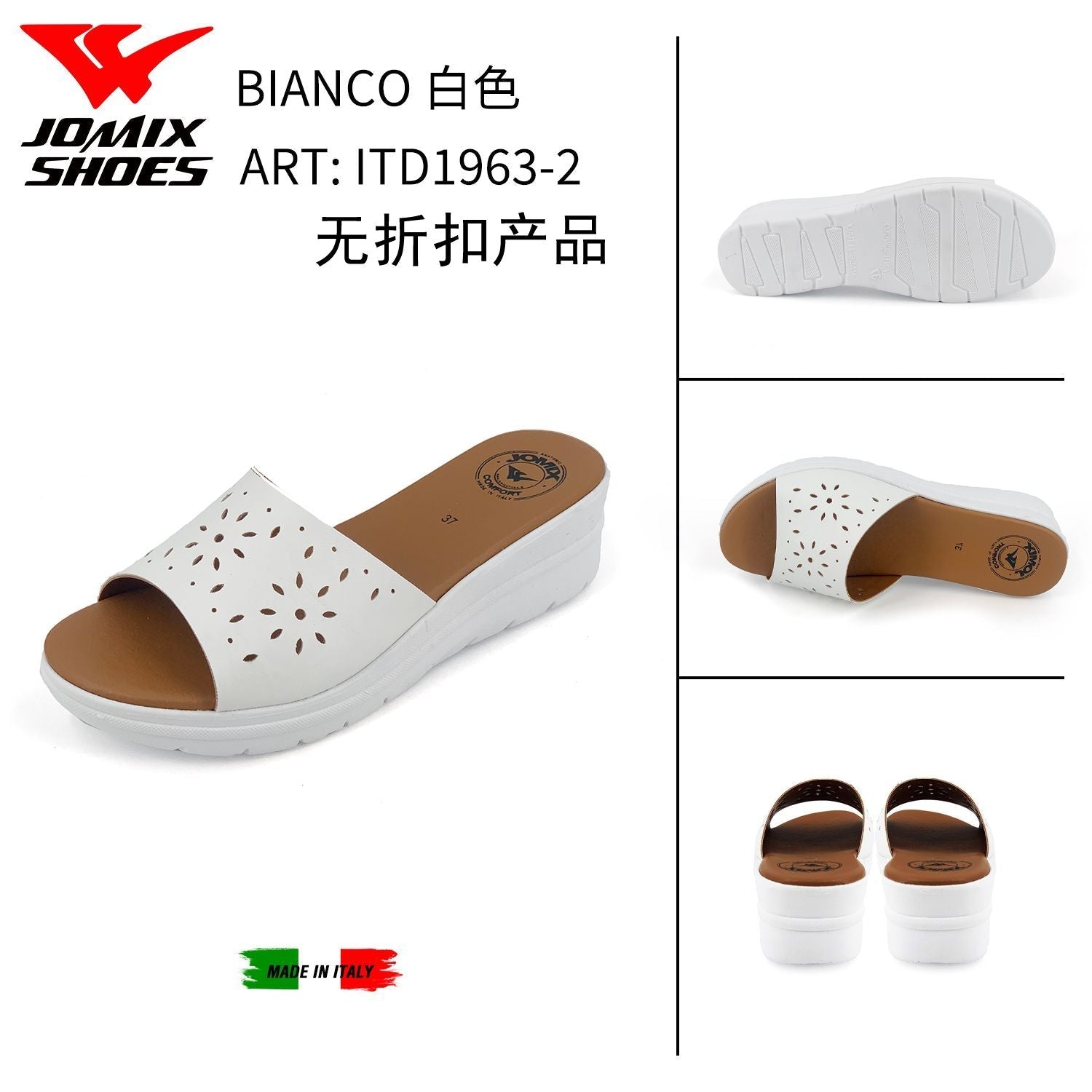 Sandali Da Donna Made In Italy Itd1963 - 2 - Fornitura all'ingrosso di Sandali Donna da Jomix Shoes B2B